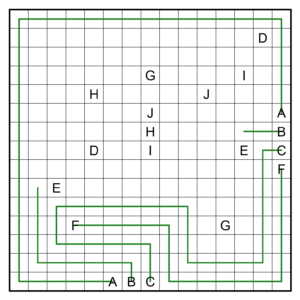 Puzzles - jouer ! numberlink 3 indice 1