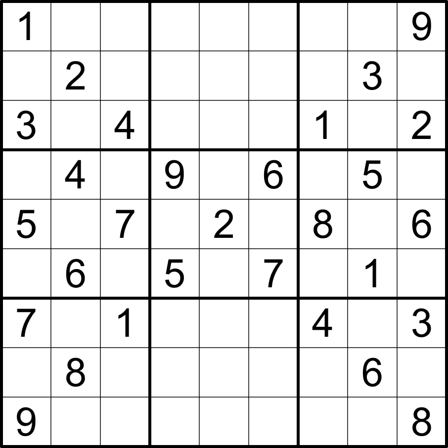 sudoku classique 3