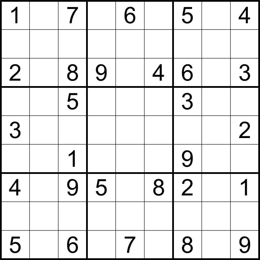 sudoku classique 4